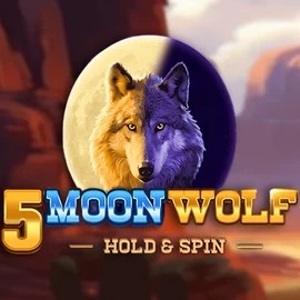 5 Moon Wolf slot icon by Apparat Gaming, available at Mega Riches Casino