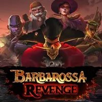 Barbarossa Revenge casino game by Yggdrasil – featured logo at Mega Riches Casino