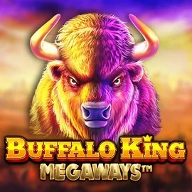 Buffalo King Megaways online game logo by Pragmatic Play on mega-richescasino.uk