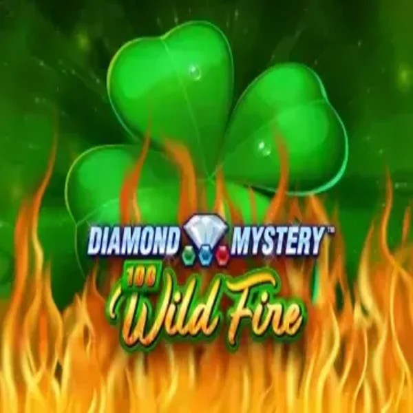 Diamond Mystery 100 Wild Fire logo – Slots by Greentube at Mega Riches Casino