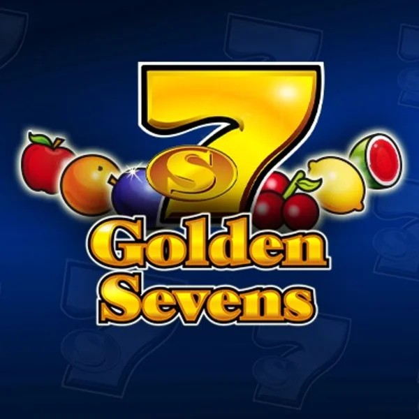 Golden Sevens slot logo by Greentube at Mega Riches Casino