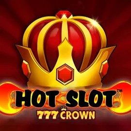 Hot Slot 777 Crown online game logo by Wazdan on mega-richescasino.uk