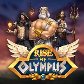 Rise of Olympus by Play'n GO, showcased at mega-richescasino.uk – game logo