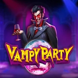 Vampy Party game by Pragmatic Play – logo hosted on Mega Riches Casino