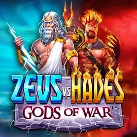 Zeus vs Hades: Gods of War logo by Pragmatic Play Mega Riches Casino